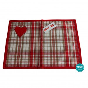Individual Tablecloth - Country Style - Heart